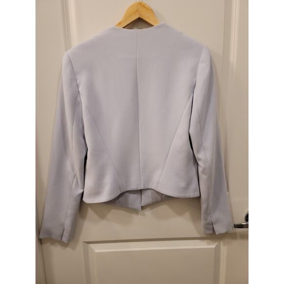 Banana Republic light blue open front blazer - Picture 2 of 4